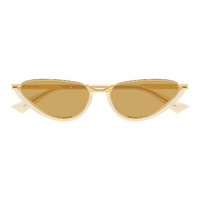 Bottega Veneta BV1346S 003 Yellow / Brown Lenses