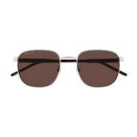 Gucci GG1799S 002 Silver / Brown Lenses
