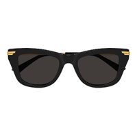 Bottega Veneta BV1369S BV1369S001 Black / Grey Lenses