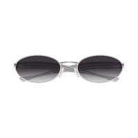 Bottega Veneta BV1386S 003 Silver / Grey Lenses