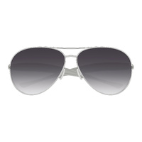 Bottega Veneta BV1305S 008 Silver / Grey Lenses