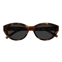 Saint Laurent SLM148F 003 Havana / Grey Lenses