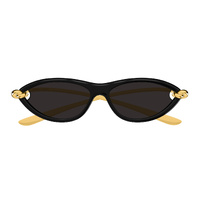 Bottega Veneta BV1390S 001 Black / Grey Lenses