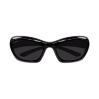 Balenciaga BB0463S 001 Black / Grey Lenses