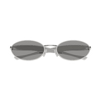 Bottega Veneta BV1386S 007 Silver / Grey Lenses
