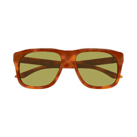 Gucci GG2077S 005 Havana / Green Lenses