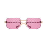 Gucci GG2038S 004 Gold / Pink Lenses