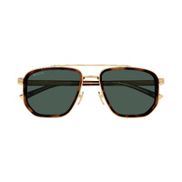 Gucci GG2073S 003 Gold / Green Lenses