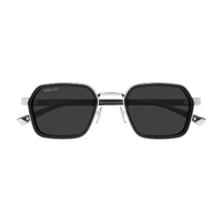 Gucci GG2074S 001 Silver / Grey Lenses