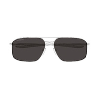 Balenciaga BB0492S 001 Silver / Grey Lenses