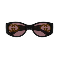 Gucci GG2123SA 002 Black / Red Lenses
