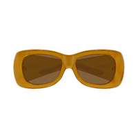 Saint Laurent SL901HOWL 008 Yellow / Brown Lenses