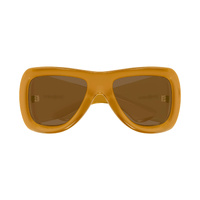 Saint Laurent SL902HOWL 008 Yellow / Brown Lenses