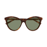 Saint Laurent SL456 010 Havana / Green Lenses