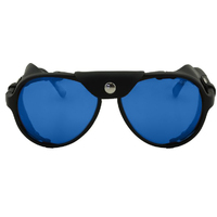 Mako Explorer II 9608 M01 G1HR6 Matte Black / Brown Blue Mirror Polarised Lenses