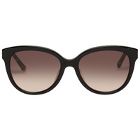 Oroton Gianna B ORO2356421 Black w Cookie Tortoise / Warm Smoke Gradient Lenses