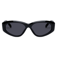 Le Specs Under Wraps LSP2352222 Black / Smoke Lenses