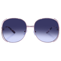 Fiorelli Morgan FIO2447321 Rose Gold w Cookie Tortoise / Warm Smoke Gradient Lenses