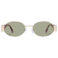 Aire Mars AIR2442297 Satin Gold w Vintage Tortoise / Khaki Tint Lenses