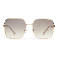Fiorelli Amelia FIO2547307 Gold w Beige / Brown Gradient Flash Mirror Lenses