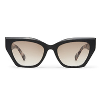 Aire Persei AIR2542228 Black w Charcoal Tortoise / Brown Gradient Lenses