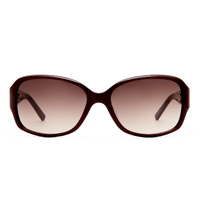 Oroton Jacinta II ORO2556458 Burgundy / Warm Smoke Gradient Lenses