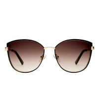 Oroton Ebony II ORO2556479 Gold w Black / Warm Smoke Gradient Lenses