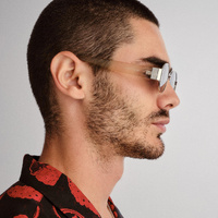 Aire Mars Ii AIR2542283 Silver w Pewter / Smoke Mono Lenses