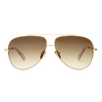 Camilla The Voyage CAM2531076 Gold w Leopard / Khaki Gradient Lenses