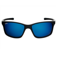 Spotters Grit Junior Matte Black / Ice Blue Mirror Polarised Lenses