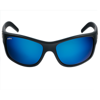 Spotters Fusion Matte Black / Ice Blue Mirror Polarised Lenses