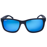 Spotters Zane Matte Black / Ice Blue Mirror Polarised Lenses