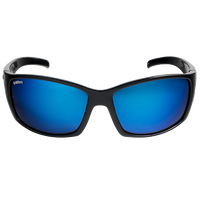 Spotters Fury Gloss Black / Ice Blue Mirror Polarised Lenses