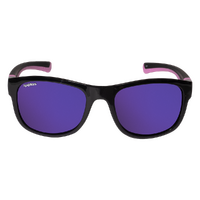 Spotters Kids Emu EMUMPURPLE Matte Black & Pink / Purple Mirror Polarised Lenses