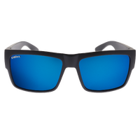 Spotters Striker Matte Black / Ice Blue Mirror Polarised Lenses