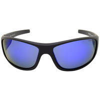 Mangrove Jacks Two Toes C2 Matte Black / Blue Revo Polarised Lenses