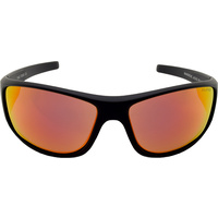 Mangrove Jacks Two Toes C3 Matte Black / Red Revo Polarised Lenses