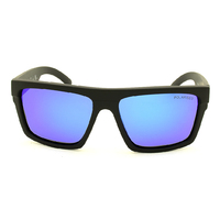 Mangrove Jacks Titan C2 Matte Black / Blue Revo Polarised Lenses