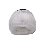 Urban Zoo Premium Hi Top Trucker Cap Black/White