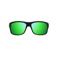 Maui Jim Southern Cross Custom MM815-007 Soft Black Sea Blue and Grey / Maui Green Polarised Lenses