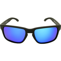 Mangrove Jacks Ned Kelly C2 Matte Black / Blue Revo Polarised Lenses
