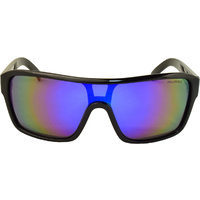 Mangrove Jacks Quantum C2 Black & Crystal Blue / Blue Revo Polarised Lenses