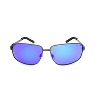 Mangrove Jacks Cruiser C2 Dark Gunmetal / Blue Revo Polarised Lenses