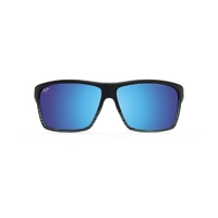 Maui Jim Alenuihaha Custom MM839-002 Grey Black Stripe / Blue Hawaii Polarised Lenses