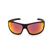 Zenith Mataranka C3 Matte Black / Red Revo Polarised Lenses