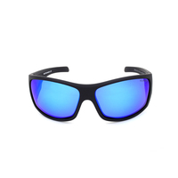 Zenith Mataranka C8 Matte Black / Ice Blue Revo Polarised Lenses