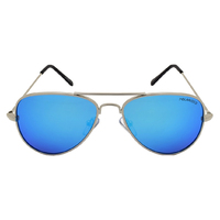 Mangrove Jacks Kids MJK059 C8 Silver & Black / Ice Blue Revo Polarised Lenses