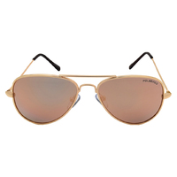 Mangrove Jacks Kids MJK059 C11 Gold & Brown / Pink Revo Polarised Lenses