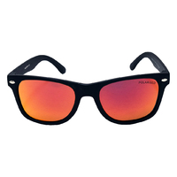 Mangrove Jacks Kids MJK061 C3 Matte Black / Red Revo Polarised Lenses