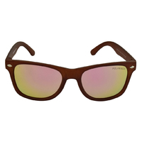 Mangrove Jacks Kids MJK061 C4 Crystal Brown / Peach Revo Polarised Lenses